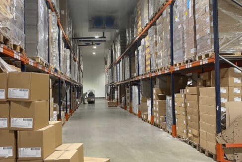Plateforme logistique froid négatif 2 000 m² - Lyon